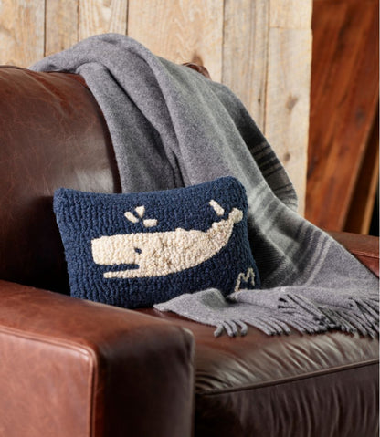 Washable Wool Throw, Striped L.L.Bean Classic