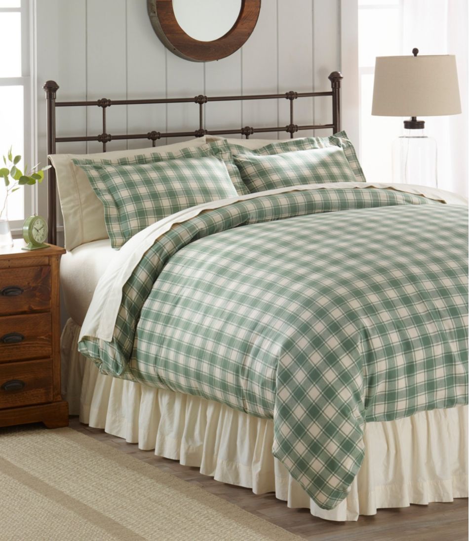 Chambray bed skirt L.L.Bean Everyday