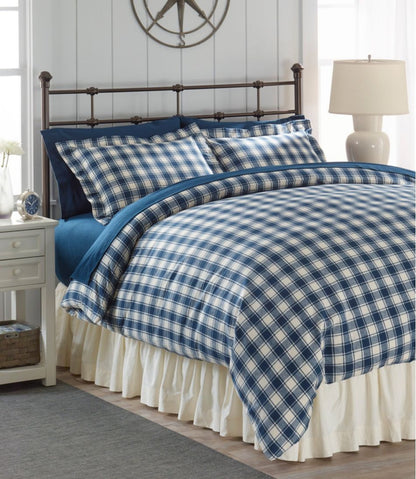Chambray bed skirt L.L.Bean Everyday
