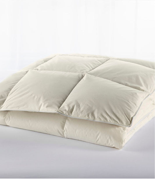 Box-Stitch Goose Down Comforter, Warmer L.L.Bean Value