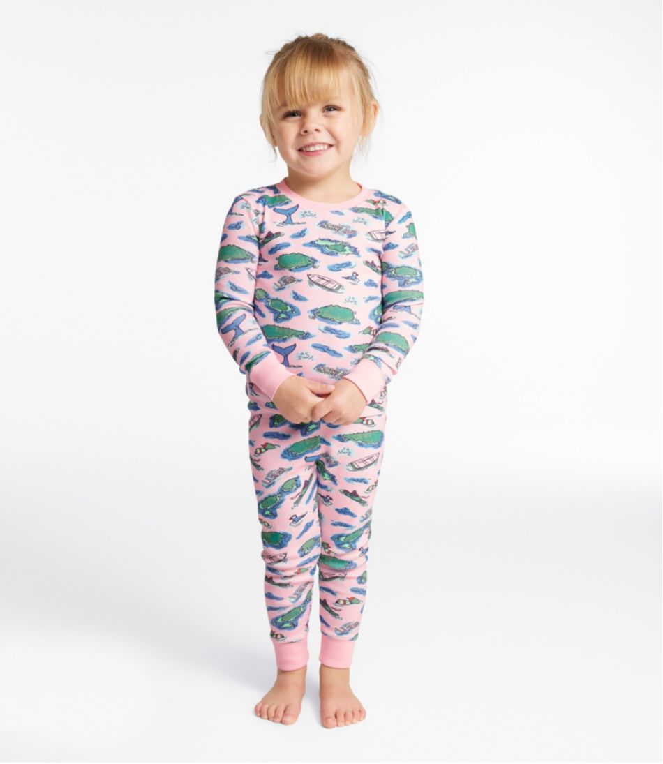 Toddlers' Organic Cotton Fitted Pajamas L.L.Bean Recommended