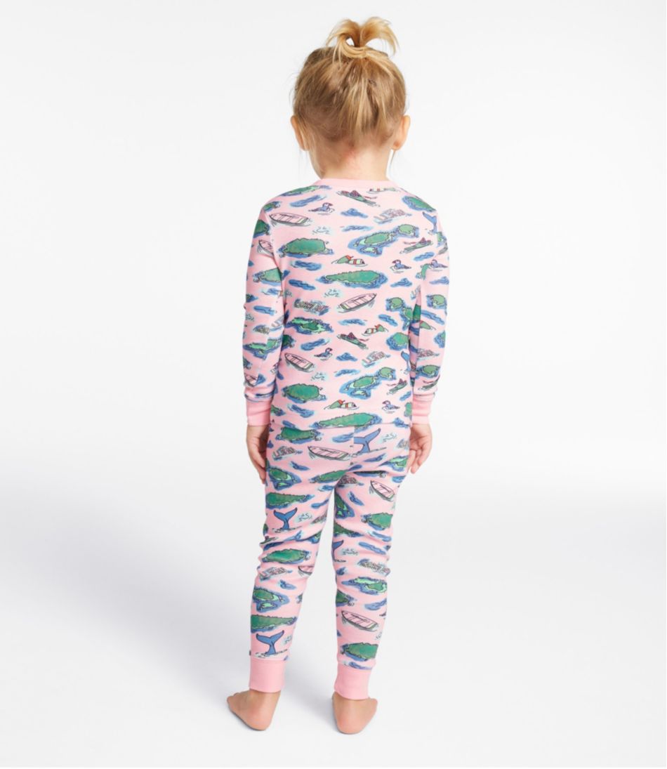 Toddlers' Organic Cotton Fitted Pajamas L.L.Bean Recommended