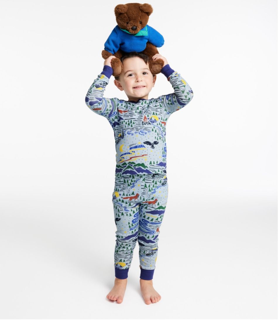 Toddlers' Organic Cotton Fitted Pajamas L.L.Bean Recommended