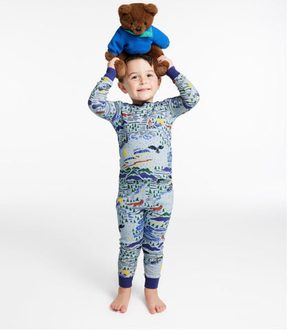 Toddlers' Organic Cotton Fitted Pajamas L.L.Bean Recommended