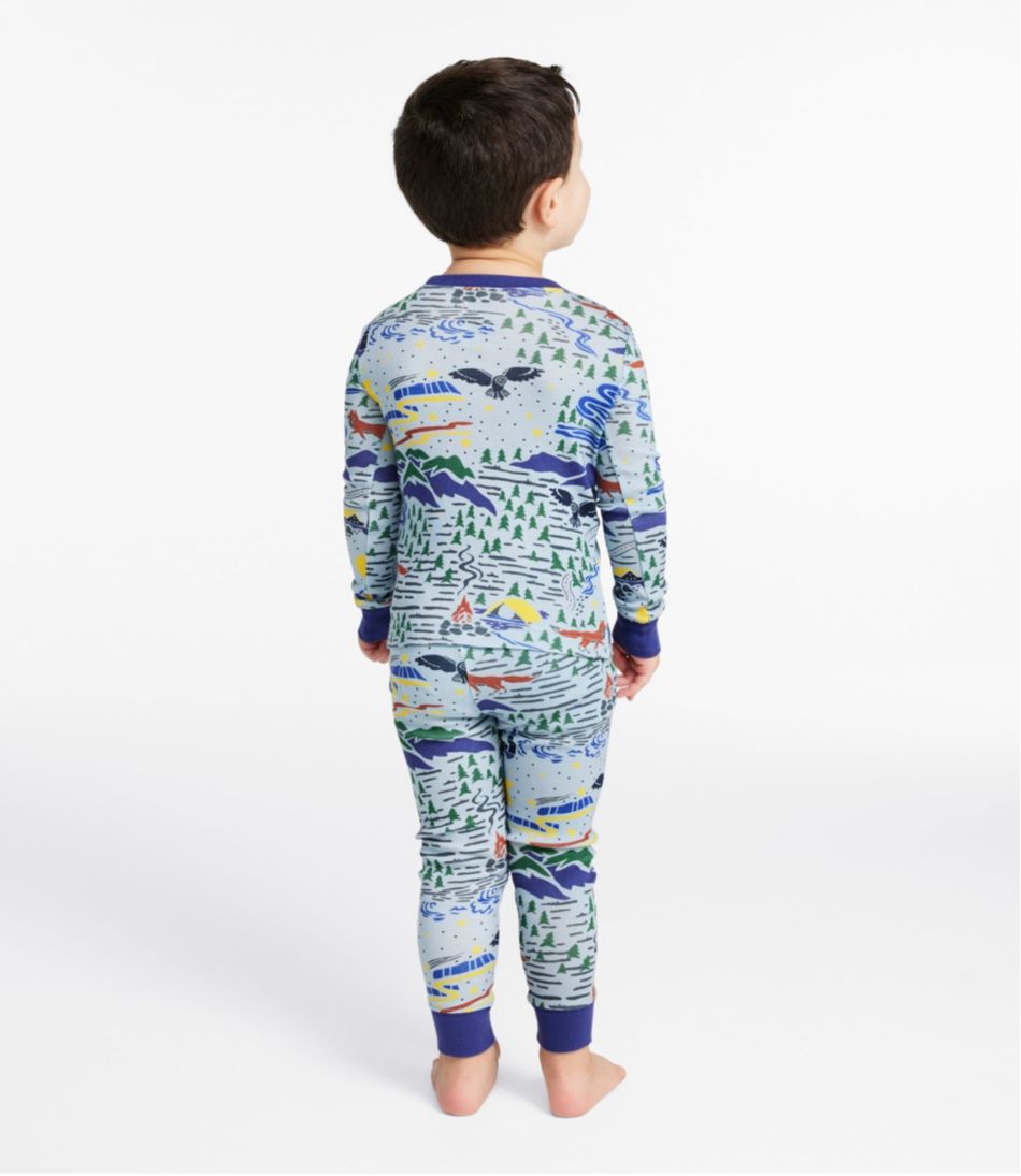 Toddlers' Organic Cotton Fitted Pajamas L.L.Bean Recommended