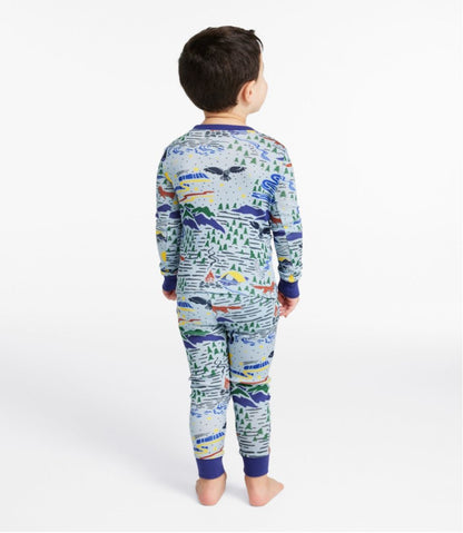 Toddlers' Organic Cotton Fitted Pajamas L.L.Bean Recommended