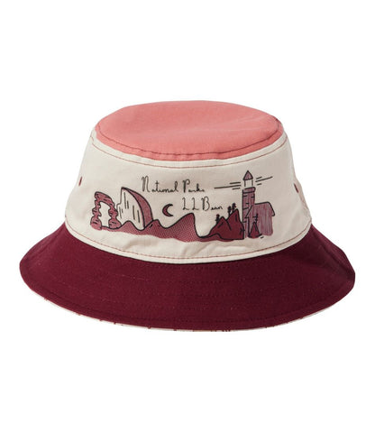 Kids' Bean's Reversible Cotton Bucket Hat L.L.Bean Value