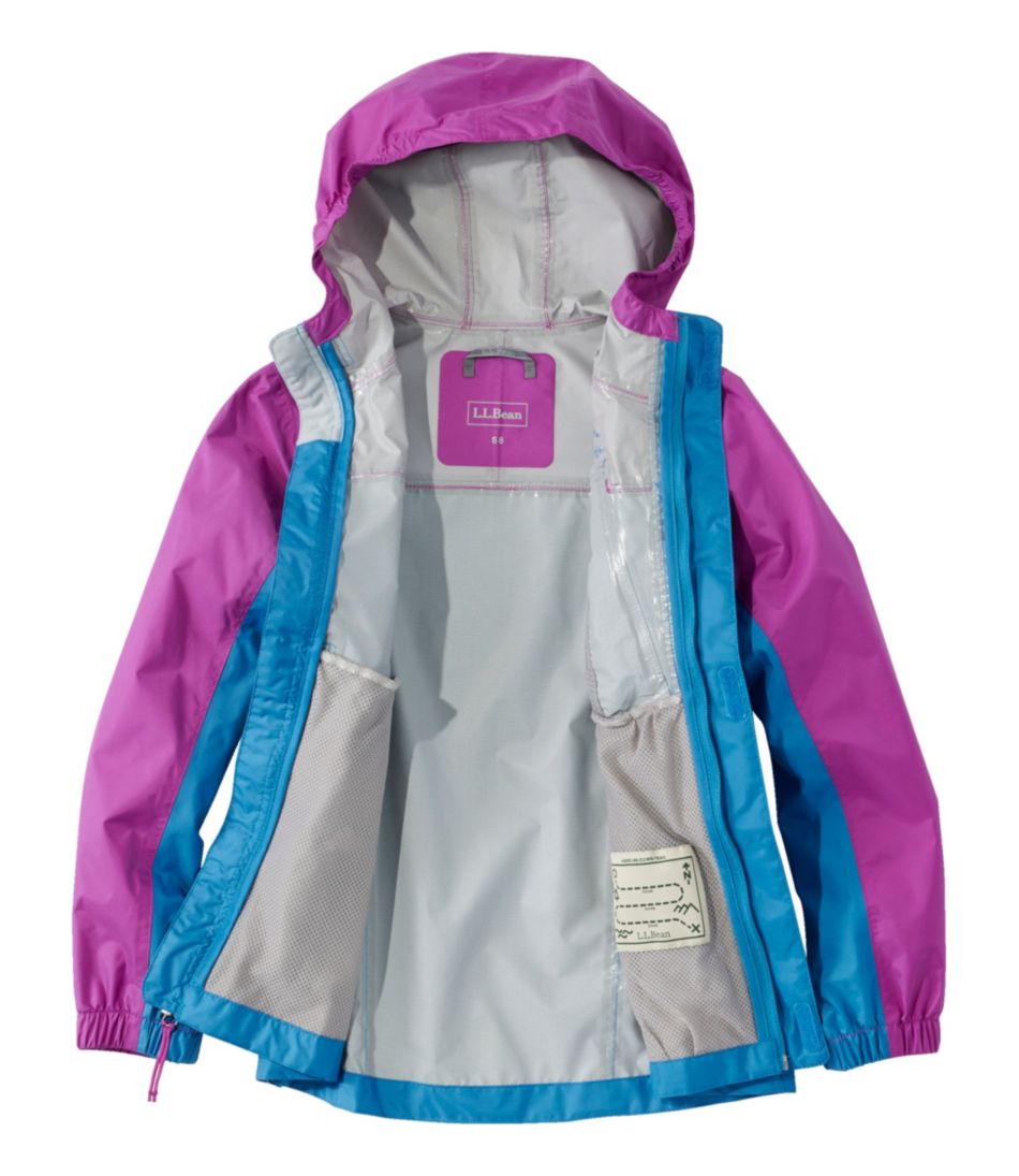 Kids' Trail Model Rain Jacket, Colorblock L.L.Bean Featured