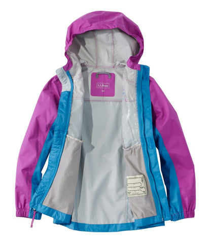Kids' Trail Model Rain Jacket, Colorblock L.L.Bean Featured
