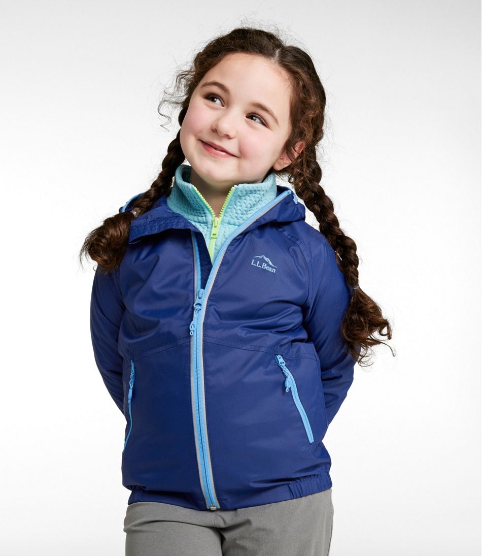 Kids' Wind and Rain Jacket, Reflective Zipper L.L.Bean Trending