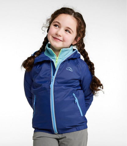 Kids' Wind and Rain Jacket, Reflective Zipper L.L.Bean Trending