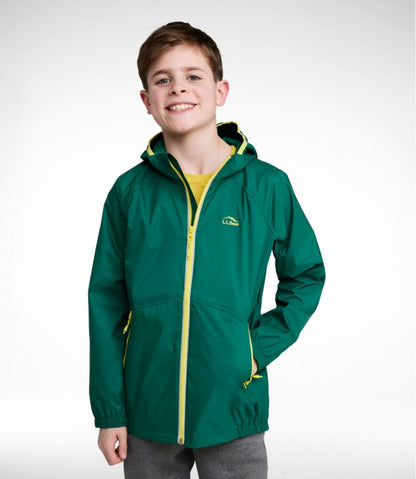Kids' Wind and Rain Jacket, Reflective Zipper L.L.Bean Trending