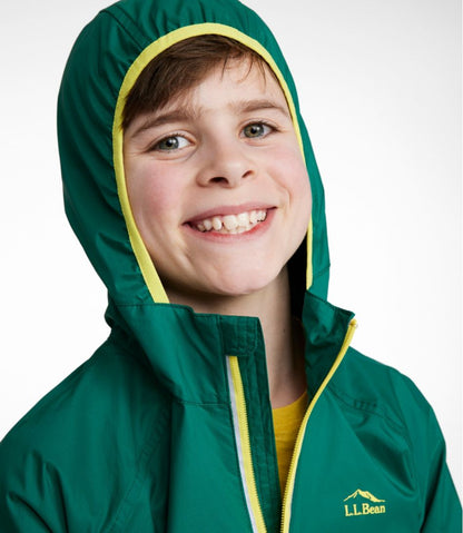 Kids' Wind and Rain Jacket, Reflective Zipper L.L.Bean Trending
