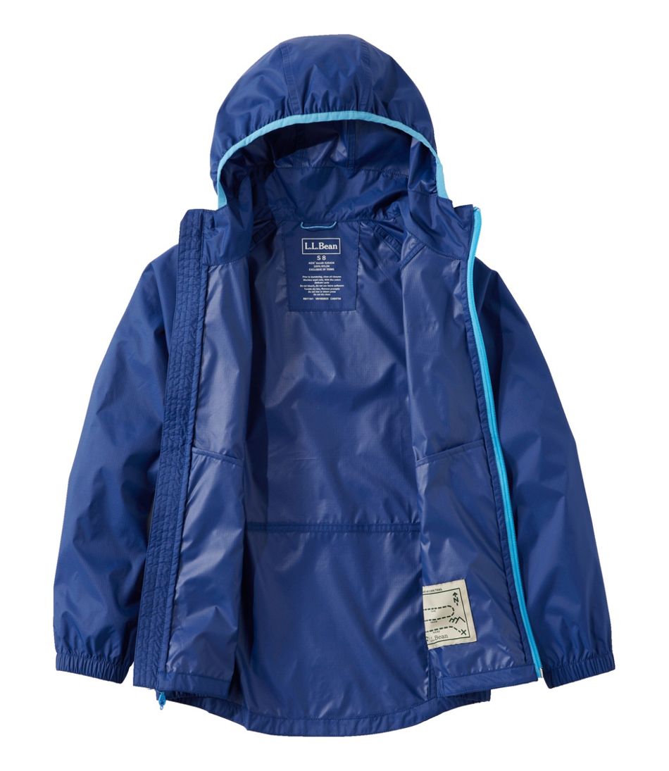 Kids' Wind and Rain Jacket, Reflective Zipper L.L.Bean Trending
