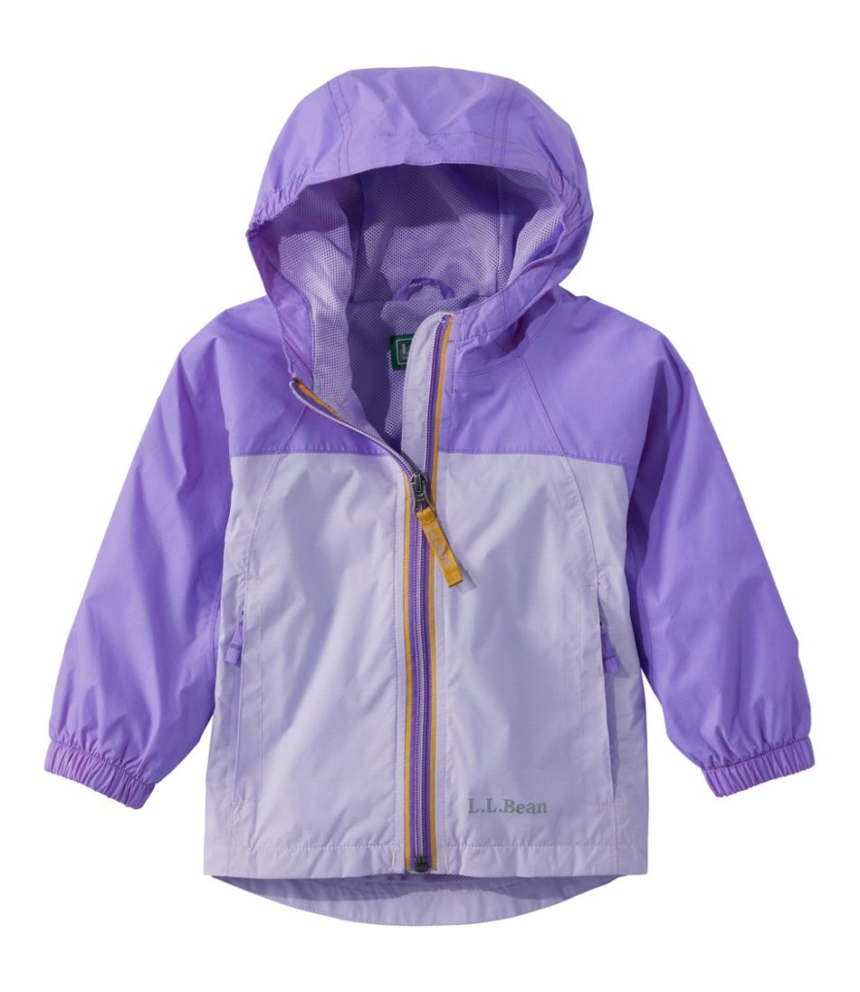 Toddlers' Discovery Rain Jacket, Colorblock L.L.Bean Essential