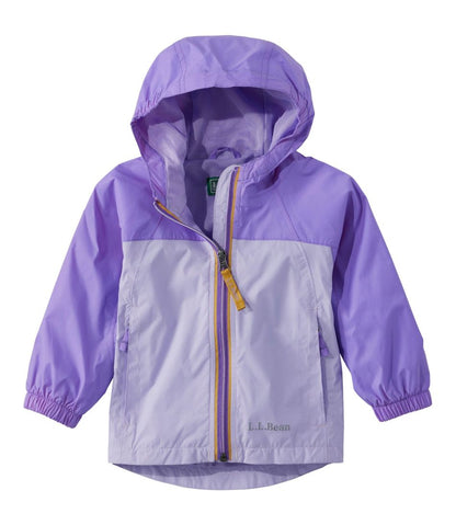 Toddlers' Discovery Rain Jacket, Colorblock L.L.Bean Essential