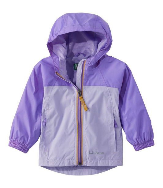 Toddlers' Discovery Rain Jacket, Colorblock L.L.Bean Essential