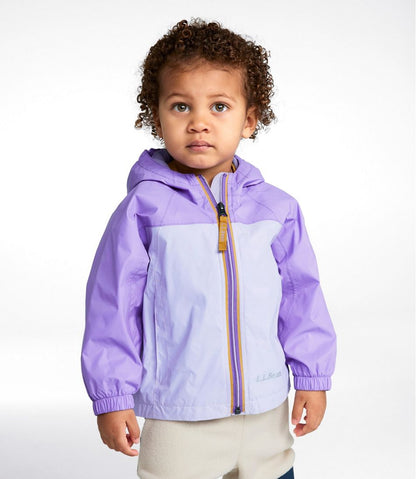 Toddlers' Discovery Rain Jacket, Colorblock L.L.Bean Essential