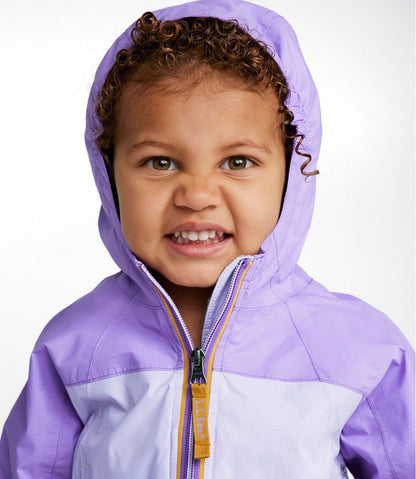 Toddlers' Discovery Rain Jacket, Colorblock L.L.Bean Essential
