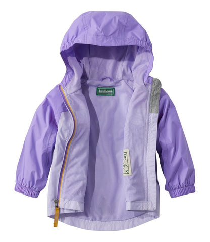 Toddlers' Discovery Rain Jacket, Colorblock L.L.Bean Essential