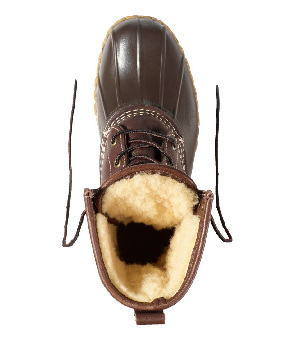 Women's Shearling Lined Bean Boots, 10 Inch L.L.Bean Trending