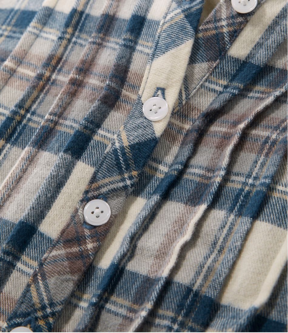 Women's Scotch Plaid Flannel Nightgown L.L.Bean Classic