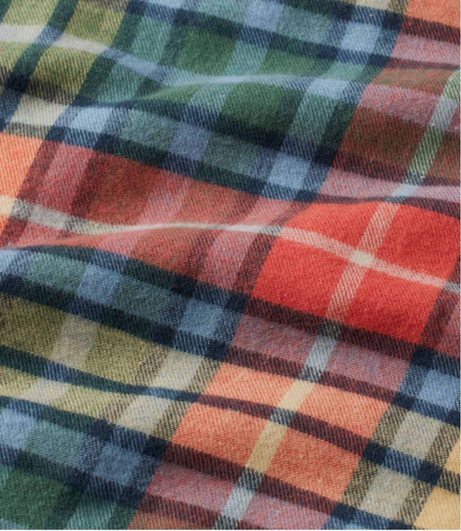Women's Scotch Plaid Flannel Nightgown L.L.Bean Classic