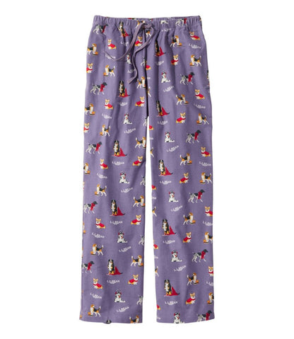 Women's L.L.Bean Flannel Sleep Pants, Print L.L.Bean Value