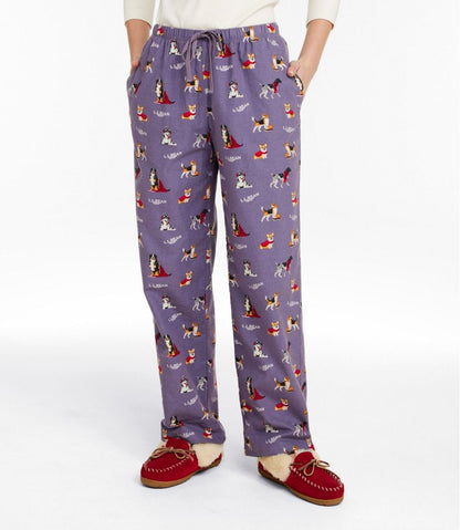 Women's L.L.Bean Flannel Sleep Pants, Print L.L.Bean Value