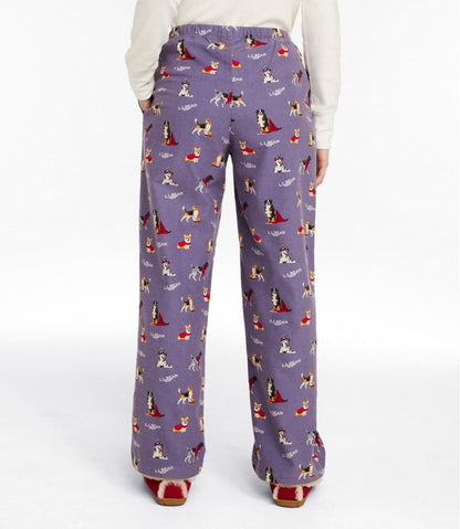 Women's L.L.Bean Flannel Sleep Pants, Print L.L.Bean Value