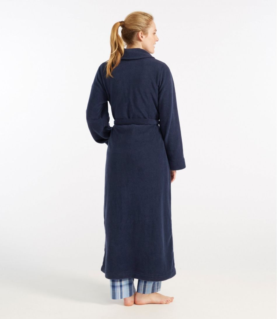Women's Winter Fleece Robe, Wrap-Front L.L.Bean Recommended