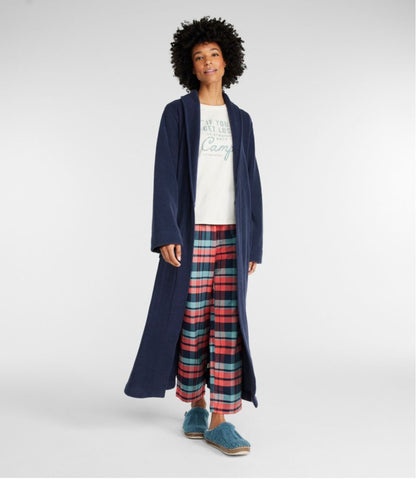 Women's Winter Fleece Robe, Wrap-Front L.L.Bean Recommended