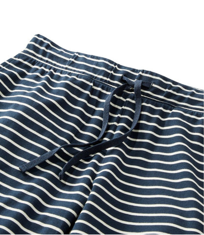 Women's Super-Soft Shrink-Free Button Front Pajama Set, Stripe L.L.Bean Classic