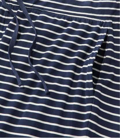 Women's Super-Soft Shrink-Free Button Front Pajama Set, Stripe L.L.Bean Classic