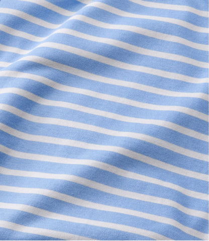 Women's Super-Soft Shrink-Free Button Front Pajama Set, Stripe L.L.Bean Classic