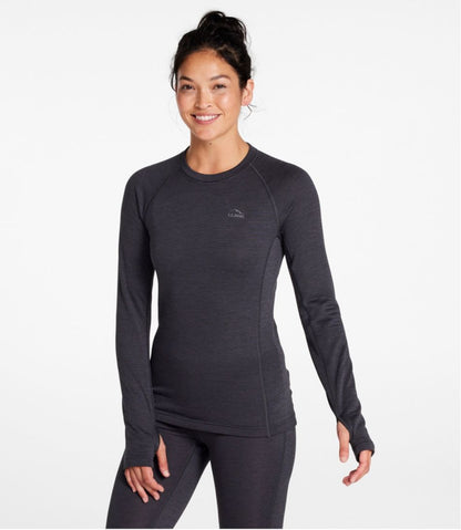 Women's L.L.Bean Midweight Base Layer Crew Top L.L.Bean Trending