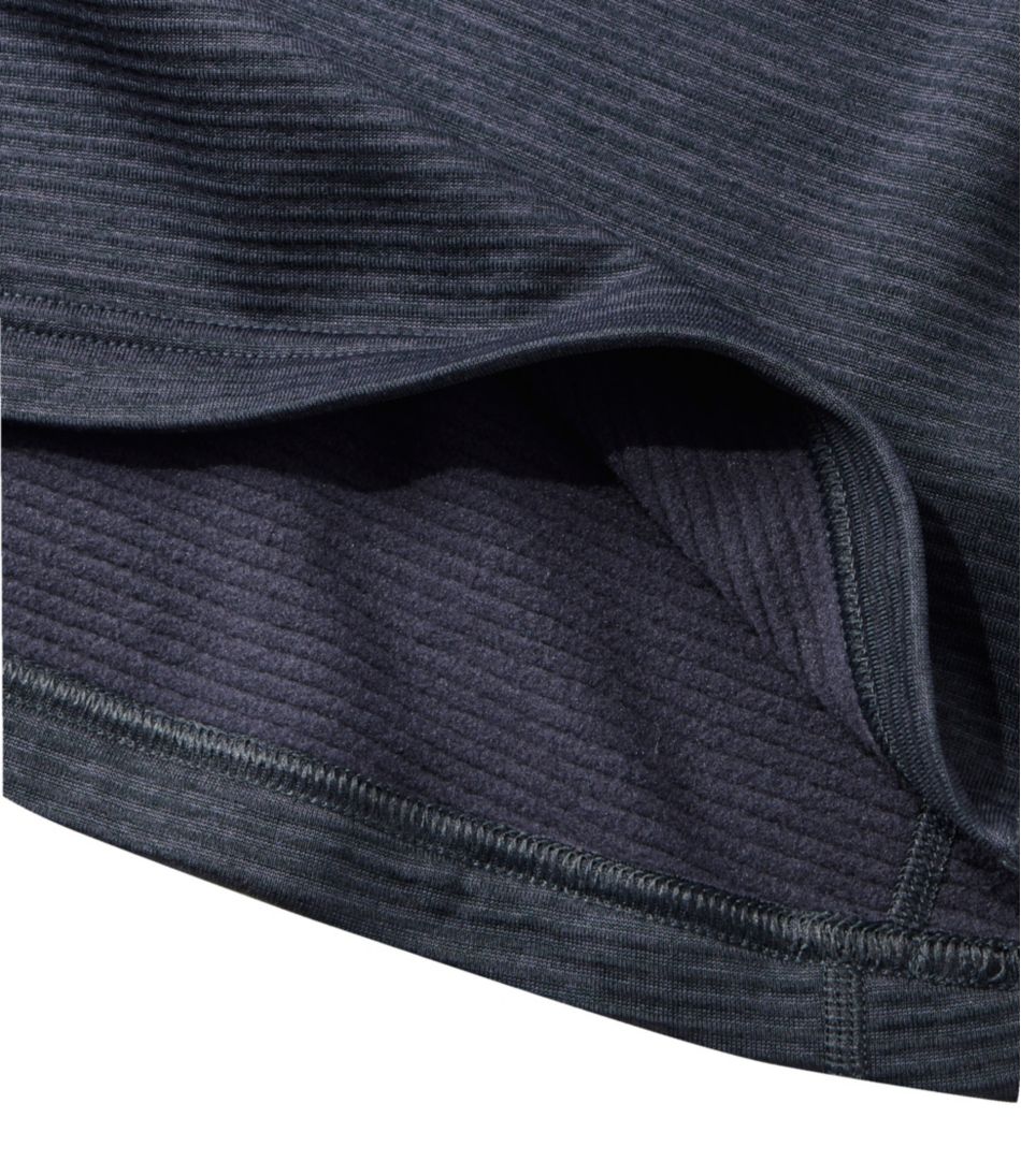 Women's L.L.Bean Midweight Base Layer Crew Top, 1/4 Zip L.L.Bean Featured