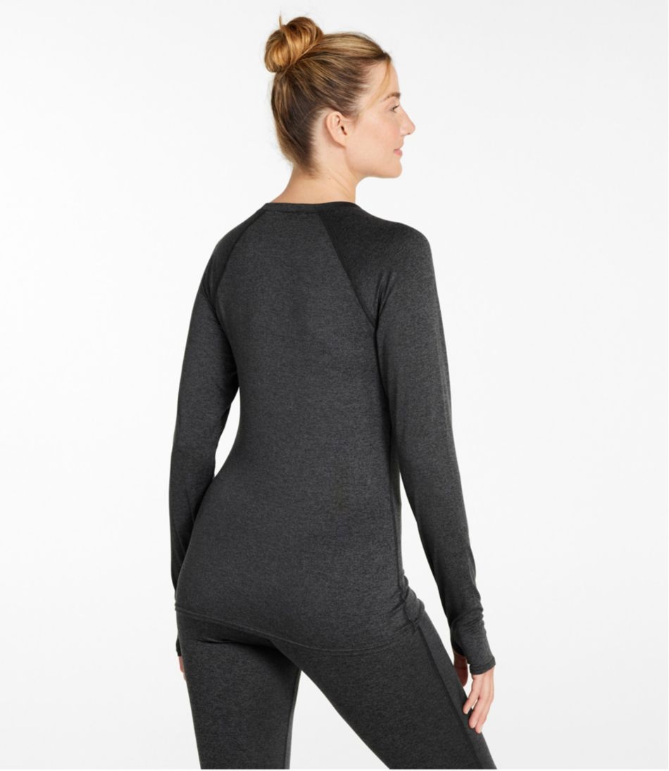 Women's L.L.Bean Simple Soft Base Layer, Crew L.L.Bean Popular