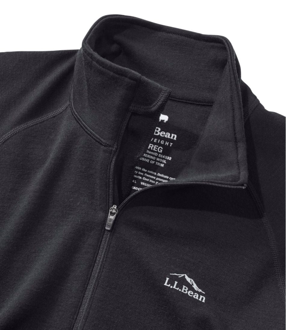 Women's Cresta Midweight 250 T-Zip Top L.L.Bean Classic