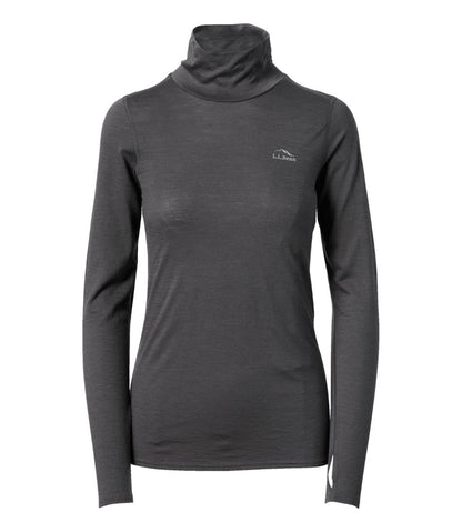 Women's Cresta Wool Ultralight 150 Turtleneck L.L.Bean Featured