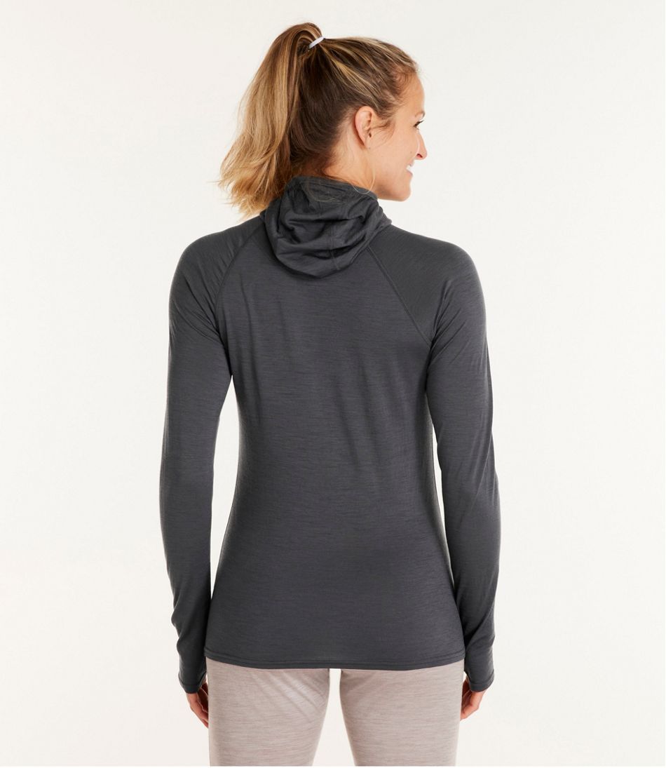 Women's Cresta Wool Ultralight 150 Base Layer, Hoodie L.L.Bean Popular