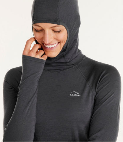 Women's Cresta Wool Ultralight 150 Base Layer, Hoodie L.L.Bean Popular
