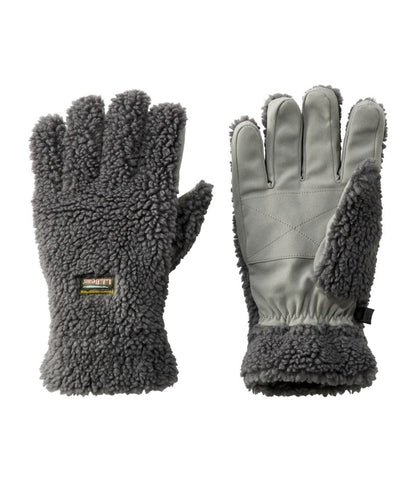 Adults' Mountain Pile Fleece Gloves L.L.Bean New