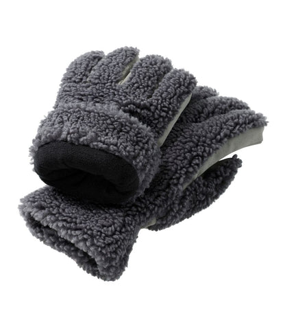 Adults' Mountain Pile Fleece Gloves L.L.Bean New
