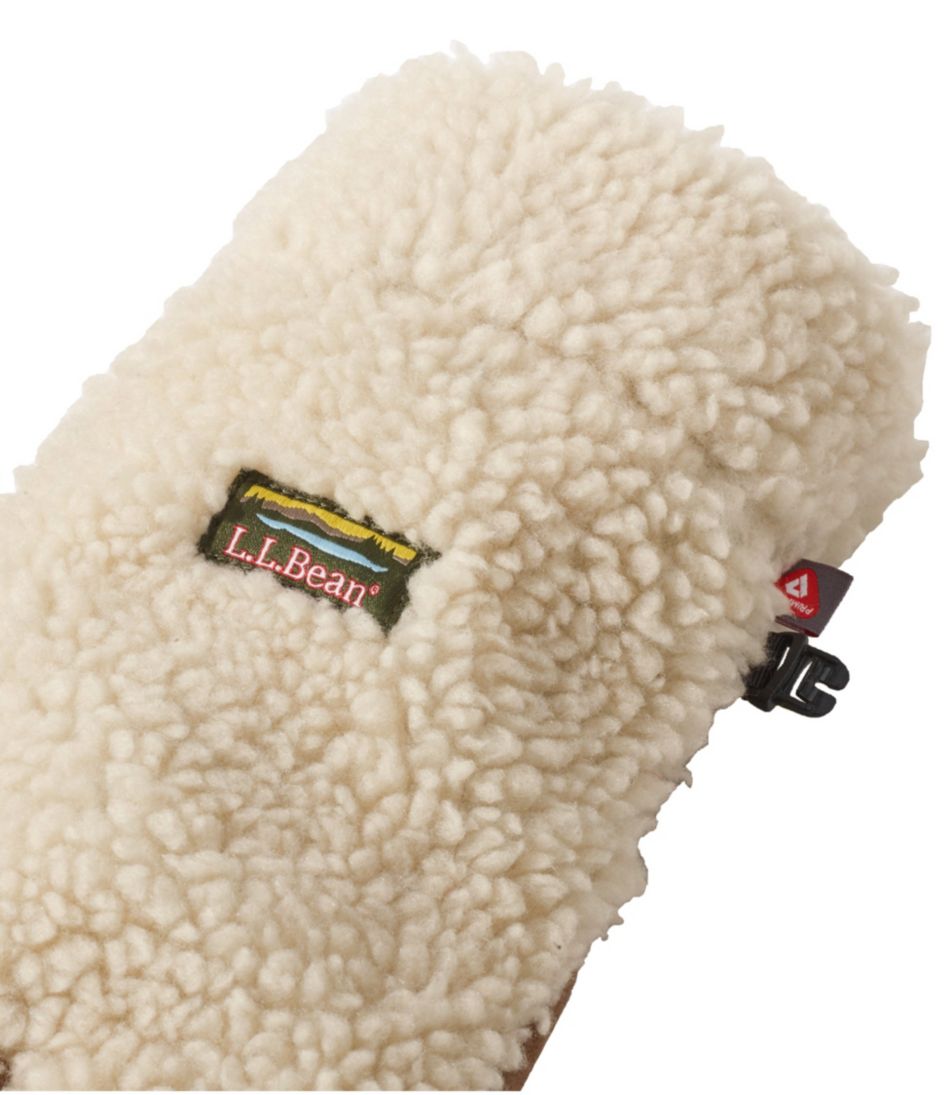 Adults' Mountain Pile Fleece Gloves L.L.Bean New