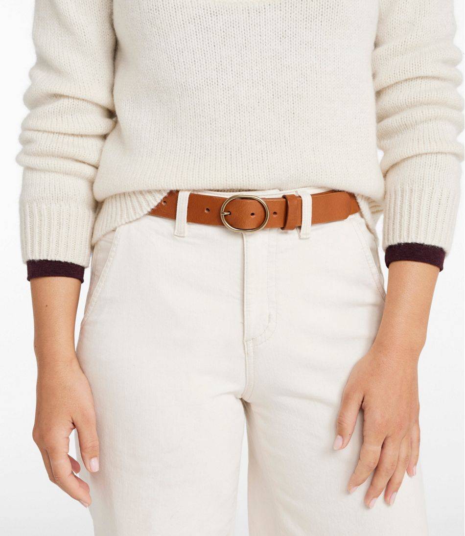 Women's L.L.Bean Oval Buckle Belt L.L.Bean Classic