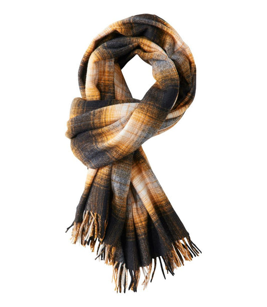 Women's Signature Wool Scarf, Plaid L.L.Bean Premium