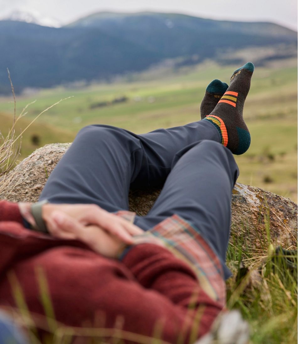 Adults' Katahdin Hiker Socks, 1/4 Crew L.L.Bean Best Seller