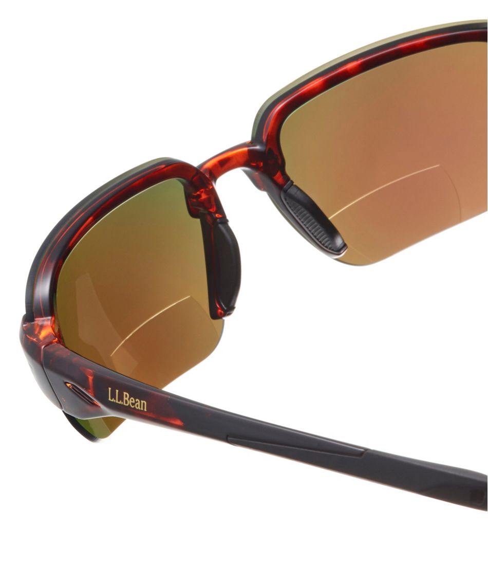 Adults' L.L.Bean Polarized Performance BiFocal Rimless Mirror Sunglasses L.L.Bean Everyday