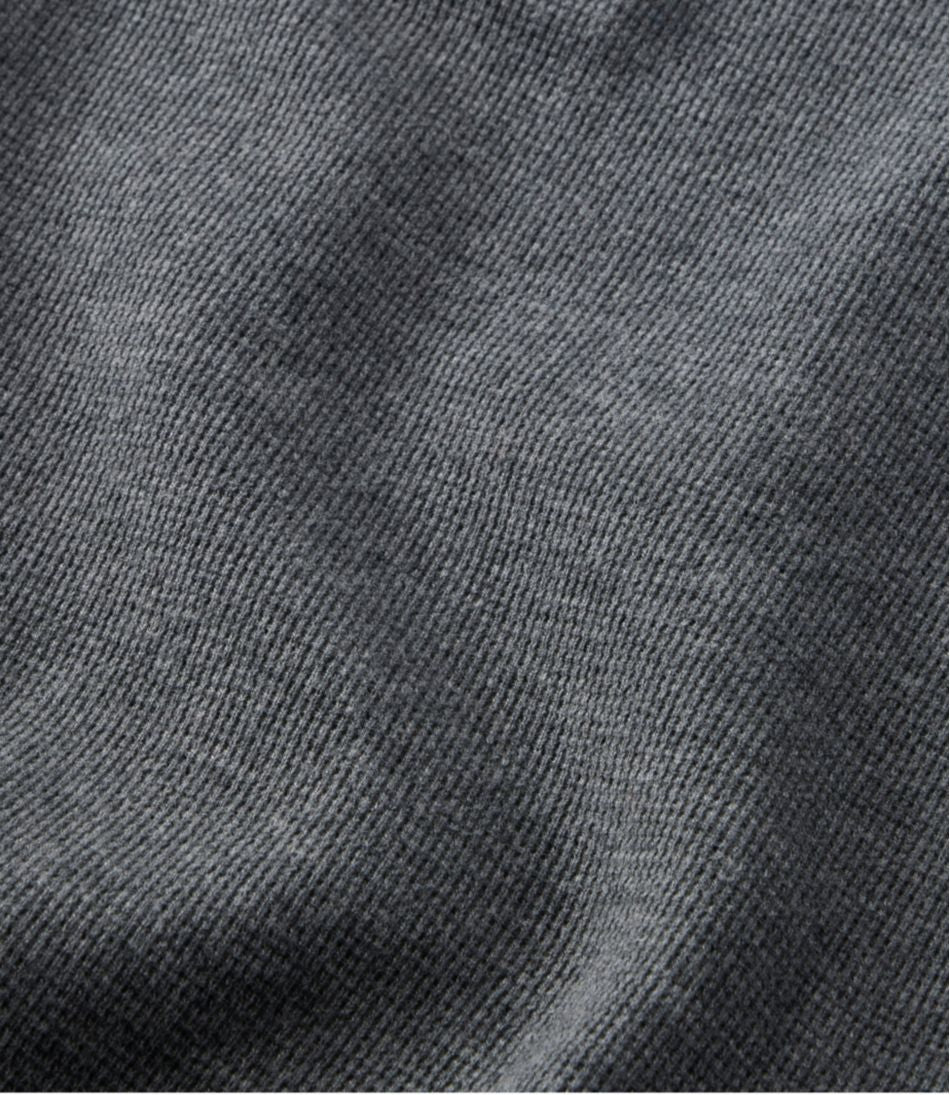 Men's Unshrinkable Mini-Waffle Henley, Long-Sleeve Traditional Fit L.L.Bean Top Pick